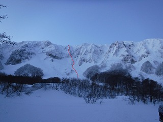 大山北壁滝谷リチE